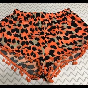 🦁3/$10 Cheetah shorts